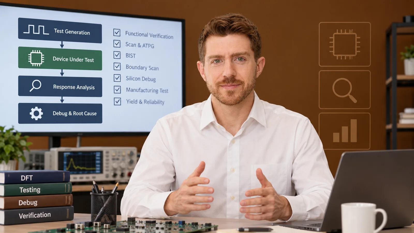 IC Testing, Debugging, and Design for Testability